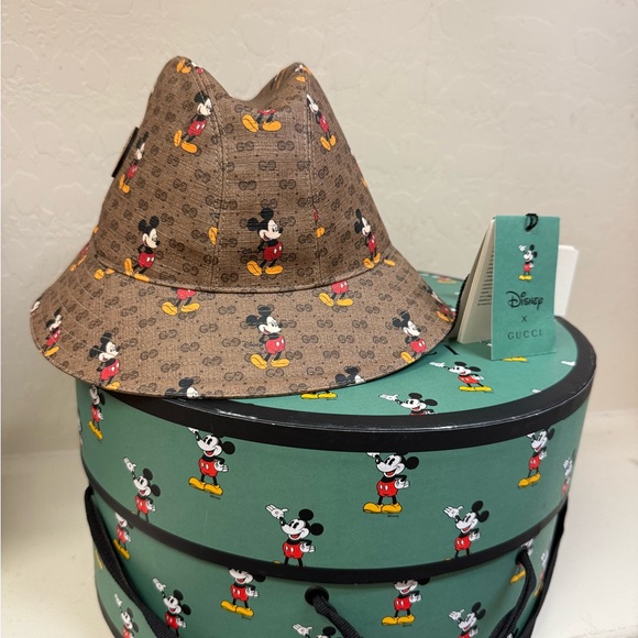 Gucci Accessories - Gucci x Disney Mickey Mouse Hat - Brown